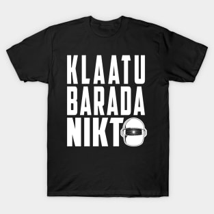 Gort, Klaatu barada nikto, T-Shirt